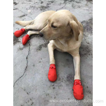 Waterproof Rain Silicone New Design Pet Socks